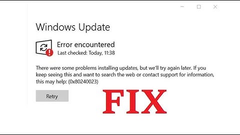 Fix- Windows update error 0x80240023 office file validation