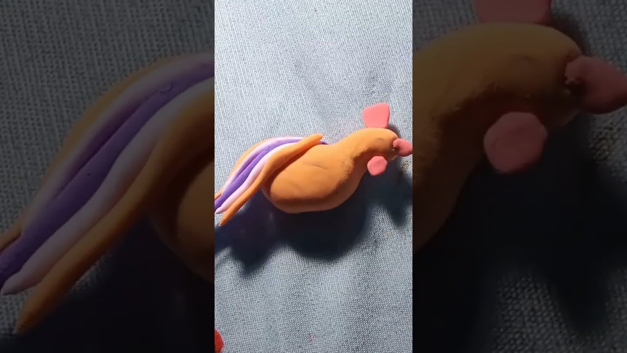 Clay art for beginners|| easy Clay Cock || 