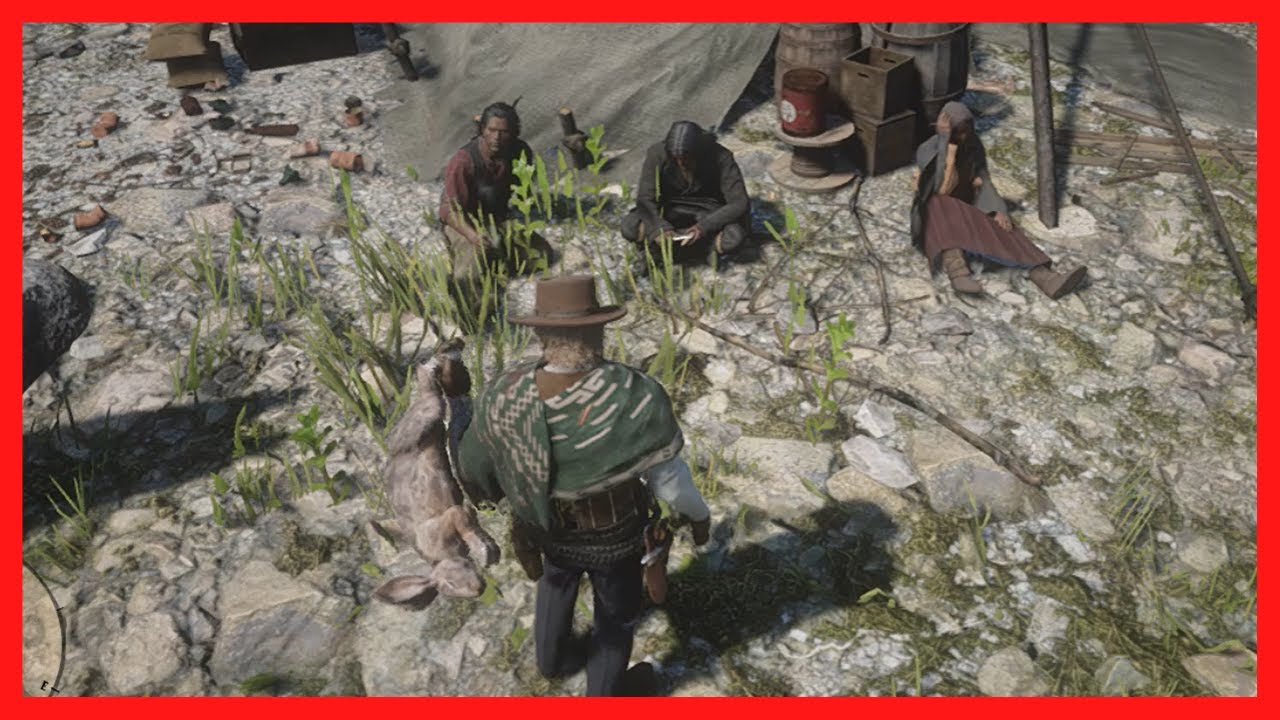 RDR2 - Just show them a dead rabbit. - YouTube