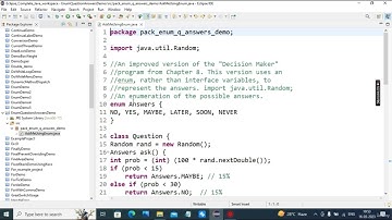 Enumerations, Autoboxing and Annotations practical | Java