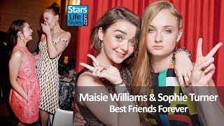 Maisie Williams And Sophie Turner : Best Friends Forever | BFF | Game Of Thrones Actresses