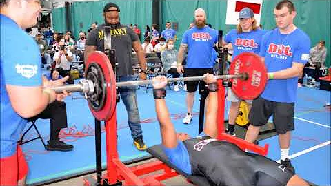 SEAN MCCALL WORLD RECORD HOLDER IN BENCH PRESS