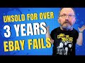 What hasnt sold on ebay no profits listed for 3 years