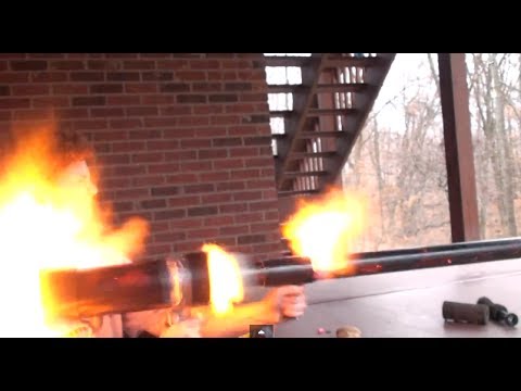 Potato Cannon Explosion Fail