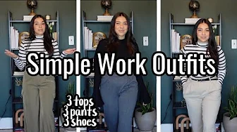 The Ultimate Minimalist Work Outfit Ideas