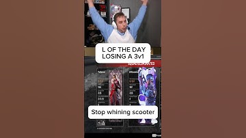 Lost a 3v1…I was this close to clutching but my team vanished #apexlegends #scooter_bruce #streamer