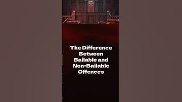 Bailable vs Non-Bailable Offences | Key Difference Explained Simply
