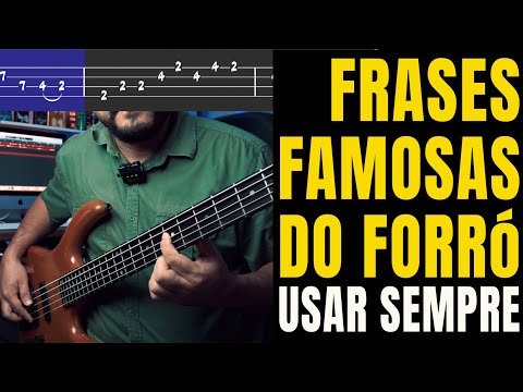 Frases do Forró que Só os Baixistas Avançados Fazem