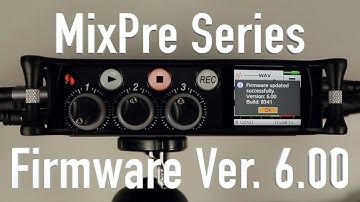 MixPre Series 6.00 Firmware Update
