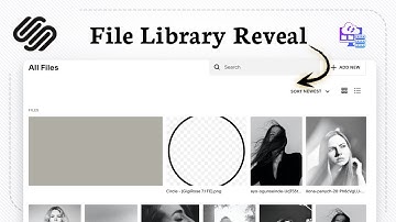 Hoe kom ik bij de assetbibliotheek in Squarespace (Snelle toegang)