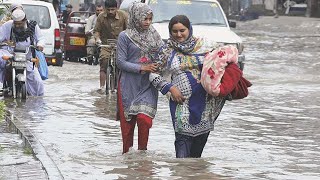 Rainfall and Weather in Karachi Selab | Torrential Flooding in Karachi Aug 2020
