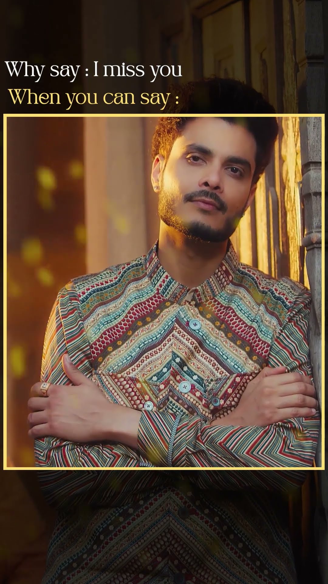 Say 'I miss you' with #UnsaidTalks by #Gurnazar ? ?  #jiyashankar