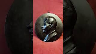 Сталин панно 1938 года,клеймо, Каслинское чугунное литье