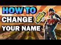 Name Change Fortnite Switch