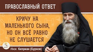 КРИЧУ НА СЫНА, но он всё равно НЕ СЛУШАЕТСЯ. Инок Киприан (Бурков)