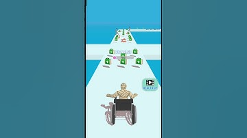 Crazy Moves in Android Game! #Shorts Man Healthy runner Level-15#ytshorts #viral #games