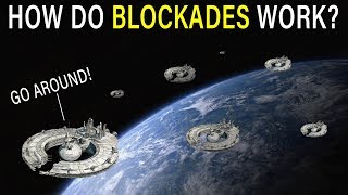 How do BLOCKADES work? Why not just go around? | Star Wars Lore