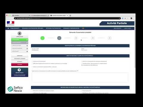 Tutoriel Activité partielle Sefico Nexia Avril2020