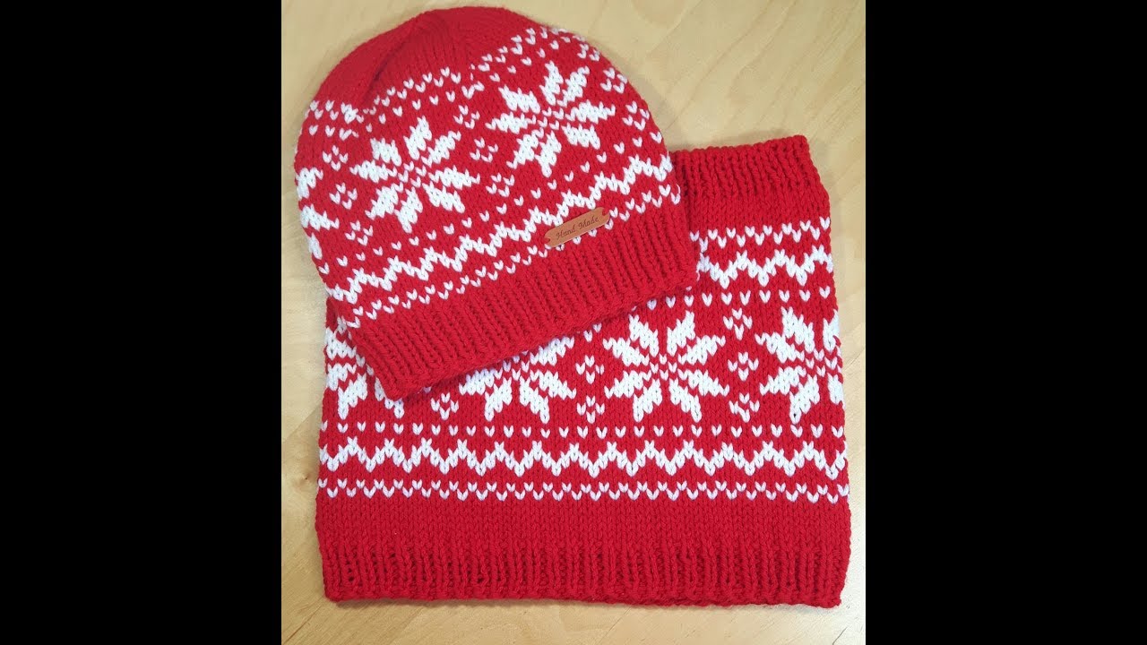 How To Knit Stranded Colorwork Or Fair Isle Cowl Or Neck Warmer Winter Storm Set How To Knit Stranded Colorwork Or Fair Isle Cowl Or Neck Warmer Winter Storm Set