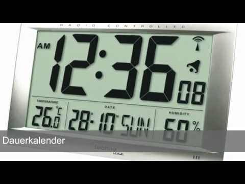 Video: Elektronische Wanduhr: Wir Wählen Modelle Mit Digitaler Anzeige Und Großen Zahlen An Der Wand, Mit Thermometer, Batteriebetrieben Und Aus Dem Stromnetz