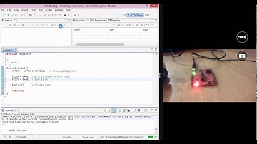 MSP430-Lesson1: Blinking leds