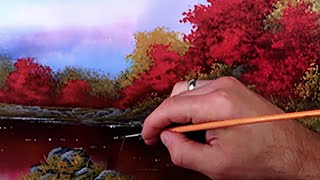 Rocky Little Pond | Acrylic Landscape Painting Demonstration