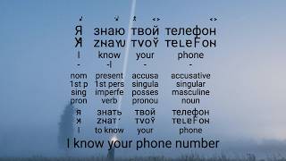 Learn Russian with VIRTUAL LOVE (Виртуальная Любовь - Tanin Jazz) Interlinear Lyrics + Translation