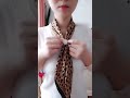 10 Ways to Tie a Silk Scarf ✨ Viral Douyin Styles #shorts