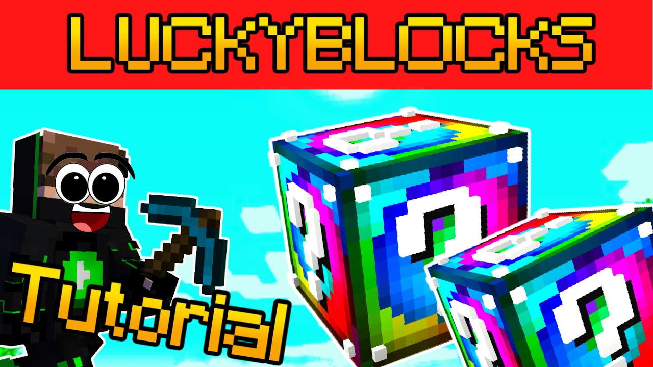 Lucky Block Spiral - 1.7 Lucky Block Addon - Minecraft