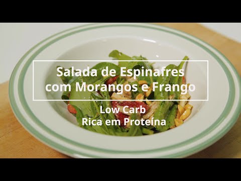 Vídeo: Salada De Morango E Frango