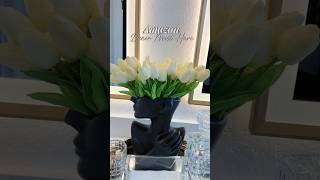 Amazon Viral Vase and Tulips | Link In Bio |  #amazonhome #interiordesign #amazon #springdecorideas