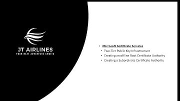 Configuring 2 Tier Microsoft Certificate Services (PKI)