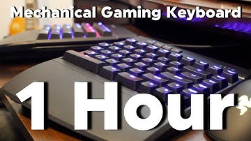 1 Hour Typing - Cherry MX Brown Switch Sound ASMR Mechanical Keyboard