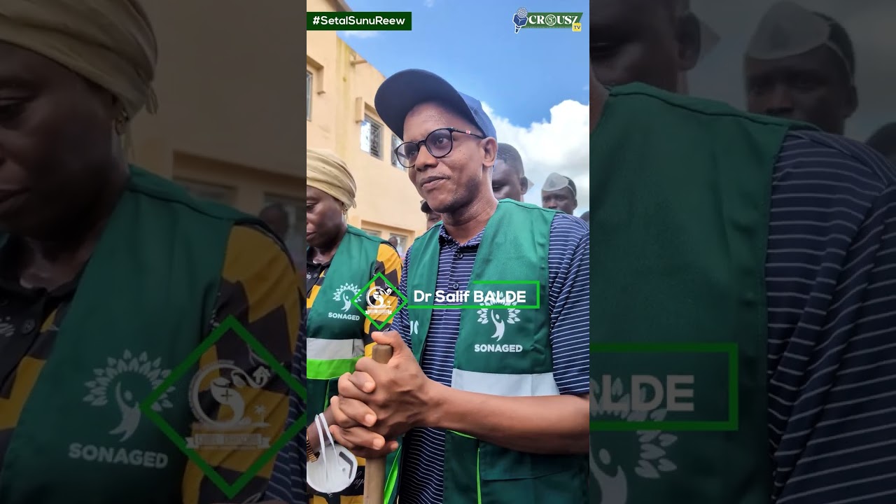 🎤 #SetalSunuReew : Discours inspirant du Directeur du CROUS/Z, Dr Salif BALDE