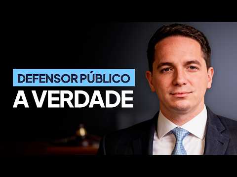 O que faz um DEFENSOR PÚBLICO? A VERDADE sobre a carreira (quase ninguém conta)