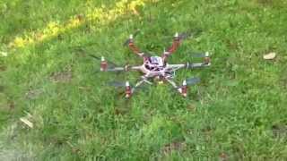 hexacopter roro 1er test
