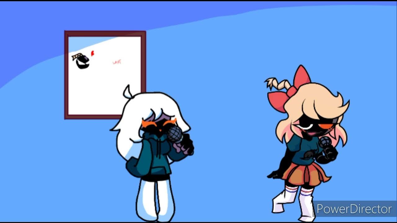 [Two Whitty Fangirls] FNF Mashup Anika VS Bubbles (Weirdo x Ticking) YouTube