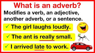 ADVERBS  | What is an adverb? | Learn with examples | Parts of speech 4