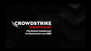 Stop Ransomware Over SMB with Falcon Endpoint Security: Demo Drill Down