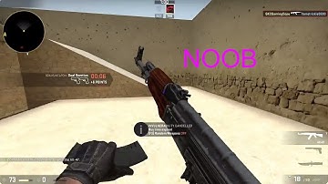 Noob Plays CSGO (Epic Fail)