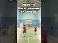 Seru !!! Rally panjang badminton #badminton #shorts
