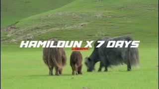 DJ SLOW REMIX!! HAMILDUN X 7 DAYS ADEM (GALRMX.)