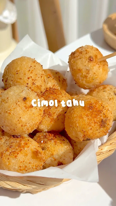 resep cimol tahu!