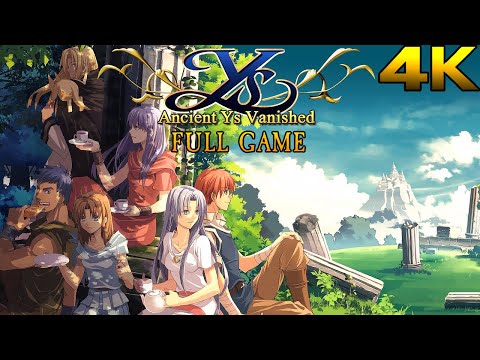 Ys 1 u0026 2 Chronicles FULL GAME (4K 60FPS 100%) Ancient Ys Vanished Full Story Gameplay Walkthrough
