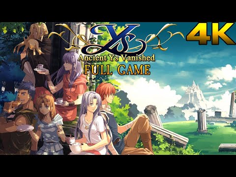 Ys 1 & 2 Chronicles FULL GAME (4K 60FPS 100%) Ancient Ys Vanished Full Story Gameplay Walkthrough