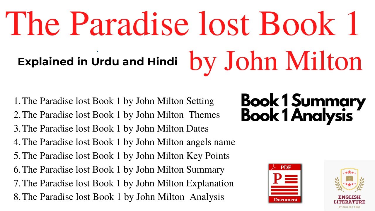 PDF) Paradise Lost em português