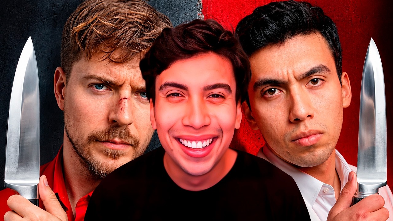 JUGUE CON MRBEAST A 10 YOUTUBERS VS 2 IMPOSTORES!🔪