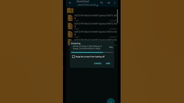 How to Extract RAR and ZIP file Parts in Android