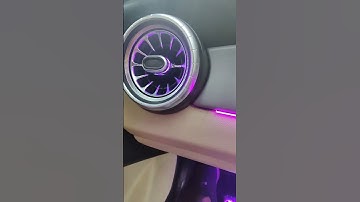 How to upgrade Mercedes CLA 200 ambience light and ac event plug and play install