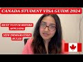 Canada student visa guide 2024  new rules for canada international student